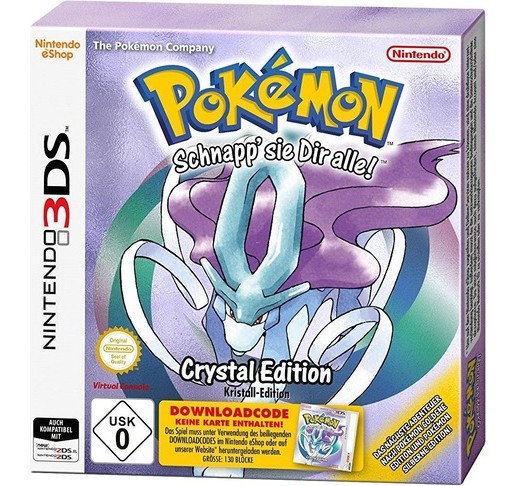 Pokemon Kristall-Edition OVP