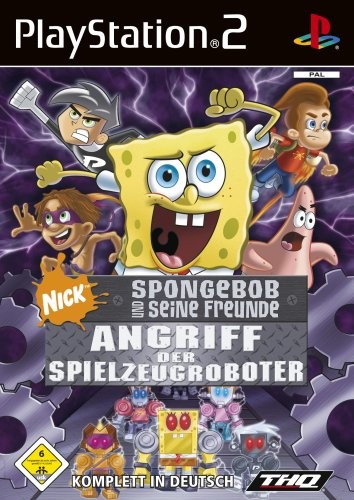 SpongeBob und seine Freunde: Angriff der Spielzeugroboter OVP