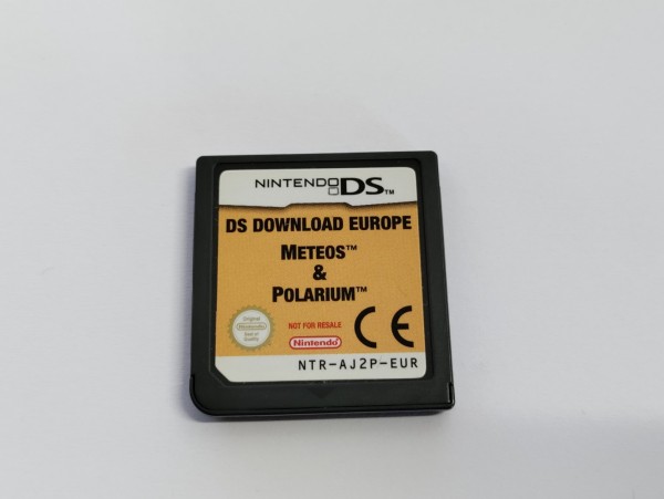 DS Download Europe Cartridge - Meteos & Polarium