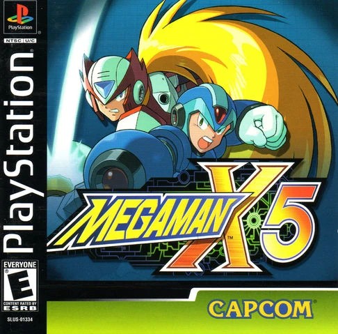 Mega Man X5 US NTSC OVP