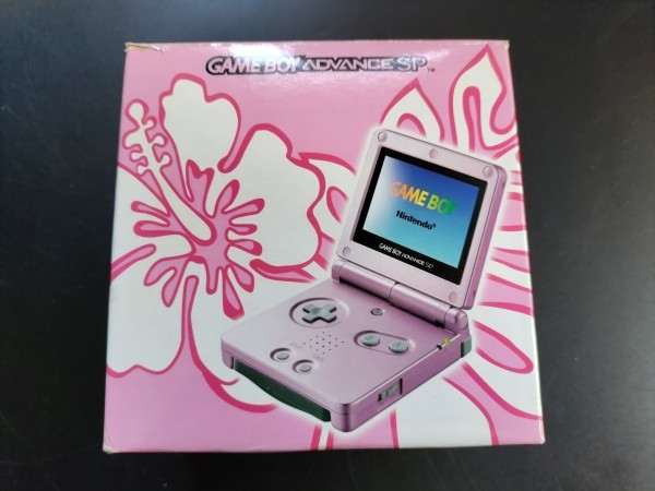 Game Boy Advance SP Pink AGS-101 OVP