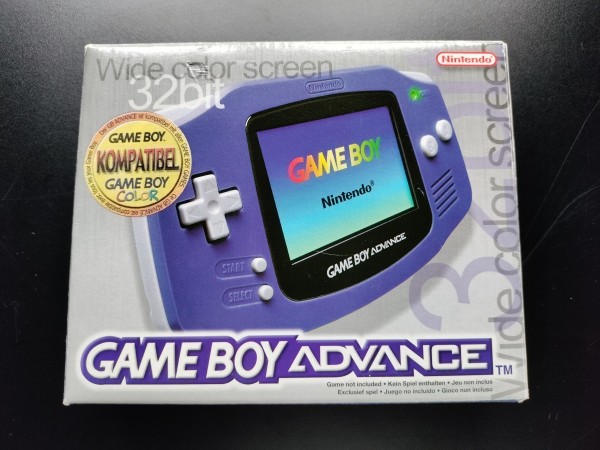 Game Boy Advance Lila OVP