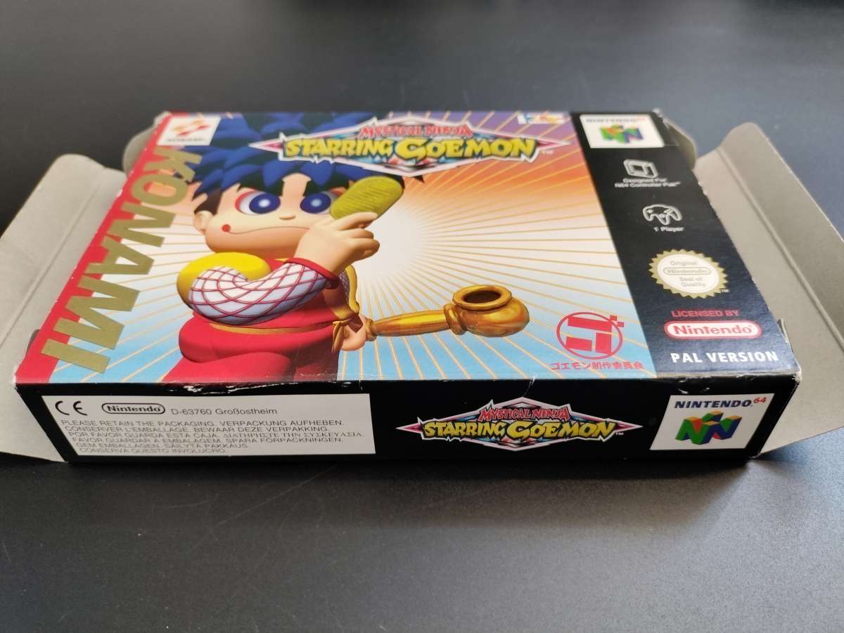 セナgoemon Mystical Ninja Starring Goemon OVP | Action-Adventure | Nintendo