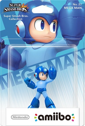 Amiibo - Mega Man (Super Smash Bros. Collection No.27) OVP