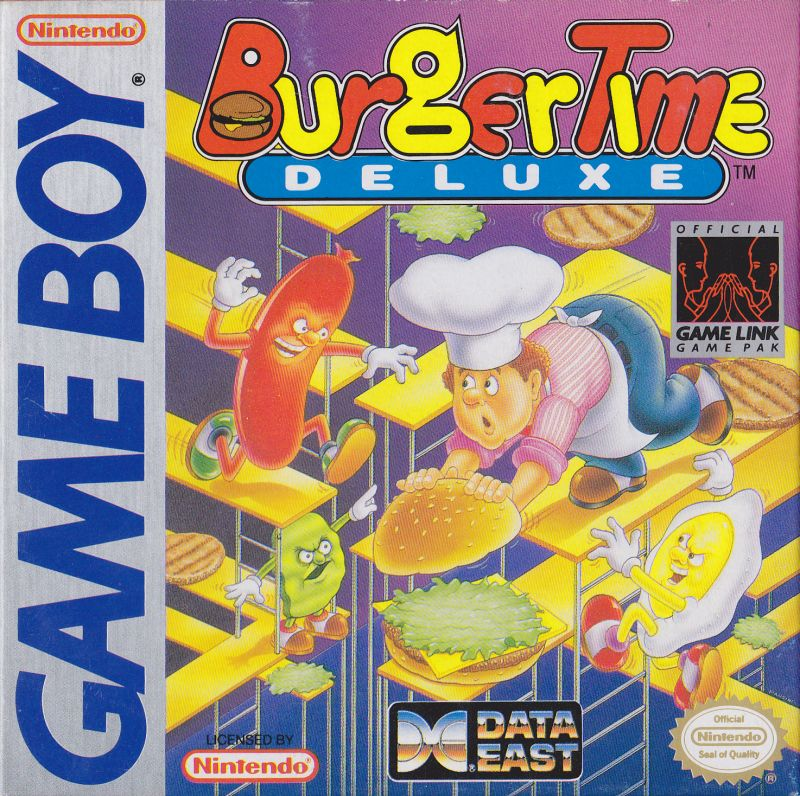 Burger Time Deluxe Puzzle Game Boy Nintendo Classicgamestore.ch