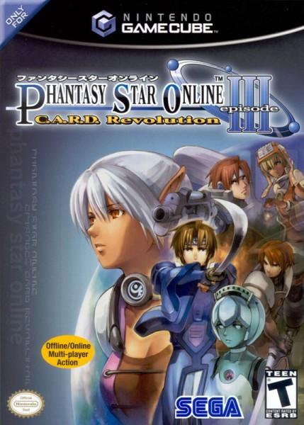 Phantasy Star Online: Episode III - C.A.R.D. Revolution US NTSC OVP