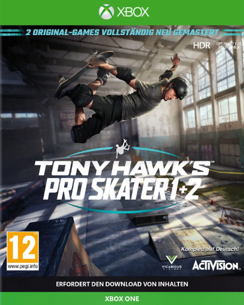 Tony Hawk's Pro Skater 1 + 2 OVP