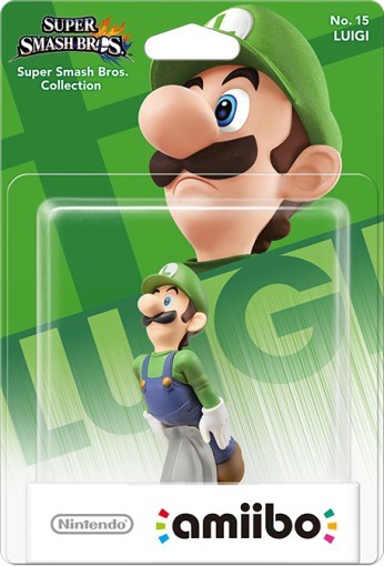 Amiibo - Luigi (Super Smash Bros. Collection No.15) OVP