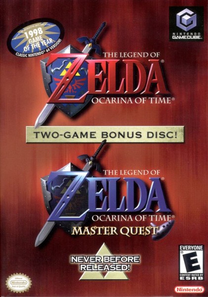 The Legend of Zelda: Ocarina of Time / Master Quest US NTSC OVP