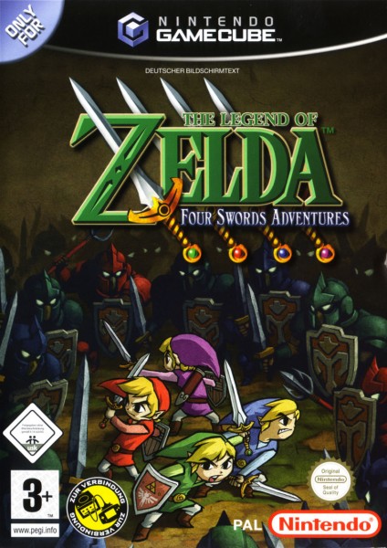 The Legend of Zelda: Four Swords Adventures OVP (Budget)