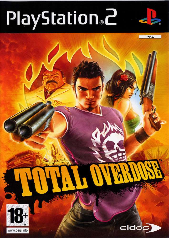 Total Overdose OVP | Third Person Shooter | PS2 / PlayStation 2 | Sony ...