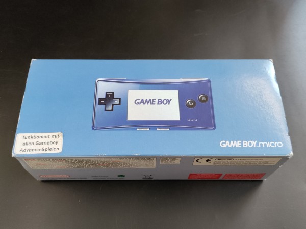 Game Boy Micro Blau OVP