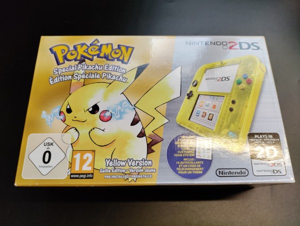 Nintendo 2DS - Pokemon Special Pikachu Edition OVP