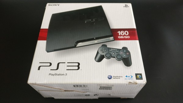 PlayStation 3 Slim Konsole Schwarz 160 GB OVP