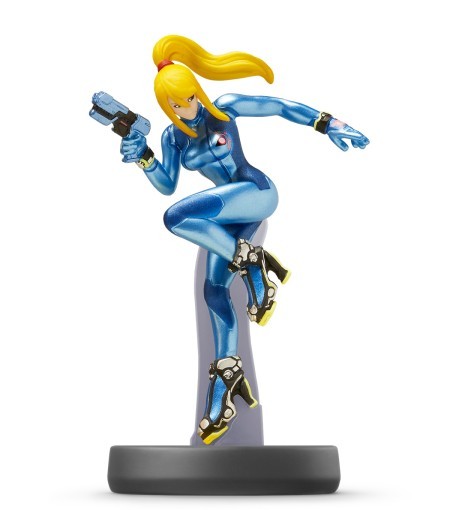 Amiibo - Zero Suit Samus (Super Smash Bros. Collection No.40)