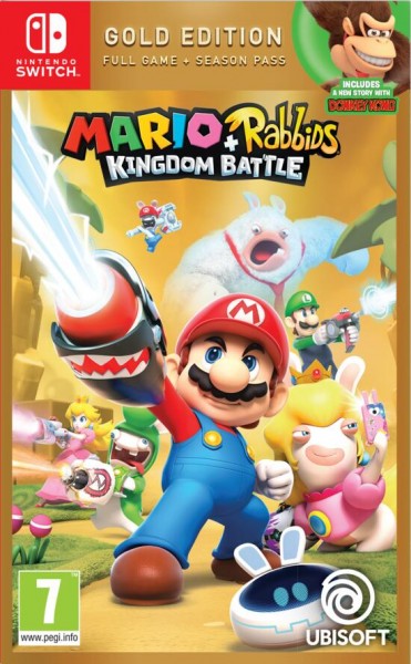 Mario + Rabbids: Kingdom Battle - Gold Edition OVP *sealed*