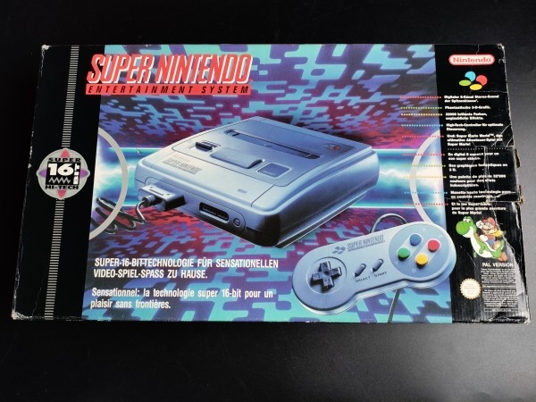 Super Nintendo Konsole OVP