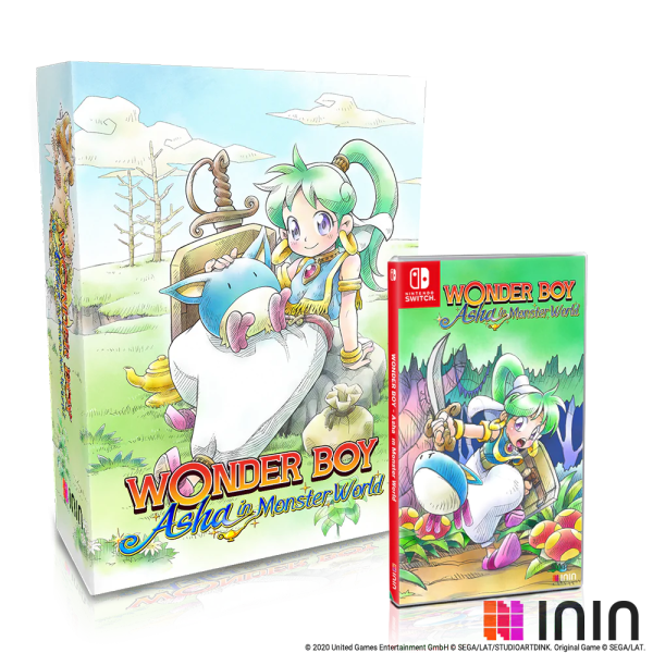 Wonder Boy: Asha in Monster World Collector's Edition OVP *sealed*