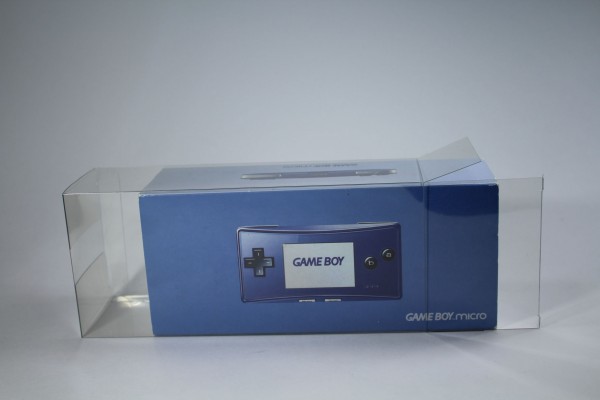 PET Schutzhülle für Game Boy Micro OVP Box