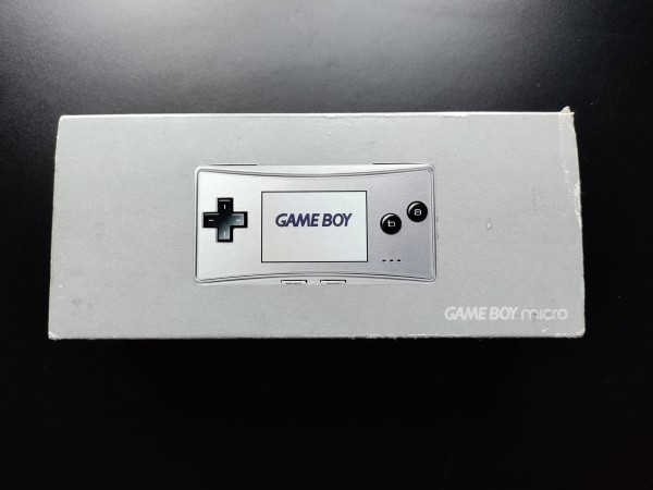 Game Boy Micro Silber OVP