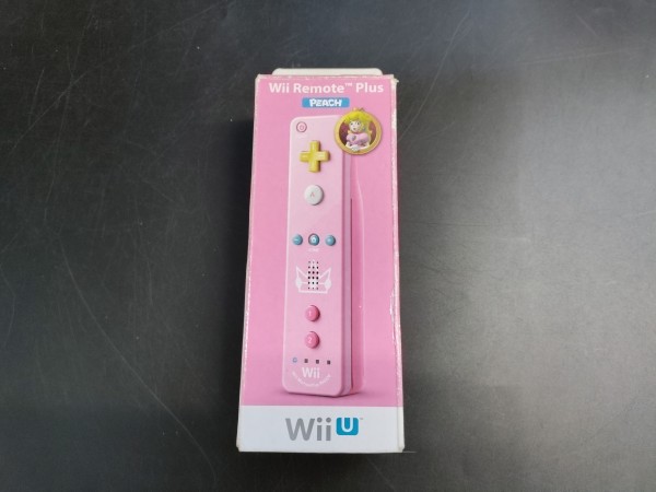 Wii-Fernbedienung Remote Plus Controller - Peach Edition OVP