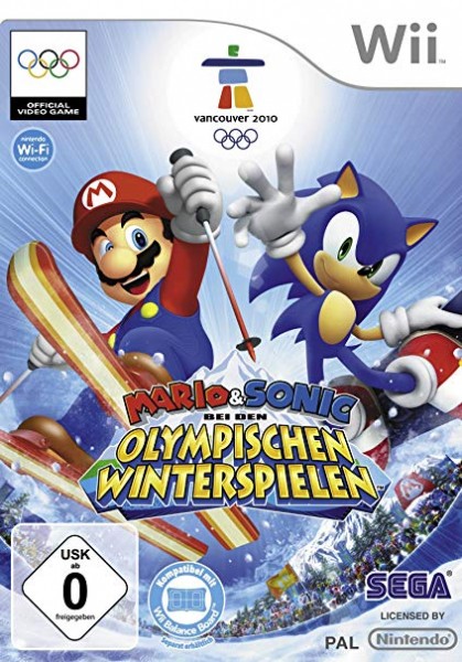 Mario & Sonic bei den Olympischen Winterspielen - Vancouver 2010 OVP