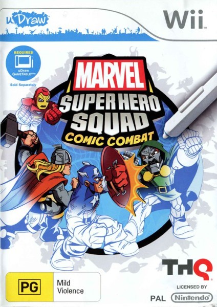 uDraw: Marvel Super Hero Squad: Comic Combat OVP