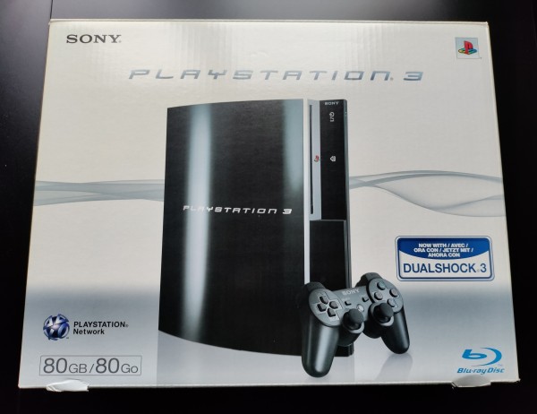 PlayStation 3 Konsole Schwarz 80 GB CECHL04 OVP