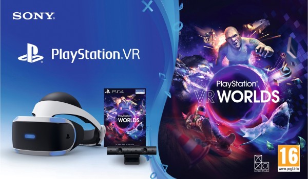 PlayStation VR + VR Worlds + Camera Bundle OVP