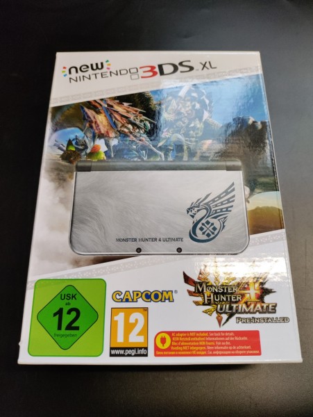 New Nintendo 3DS XL - "Monster Hunter 4 Ultimate" Edition OVP