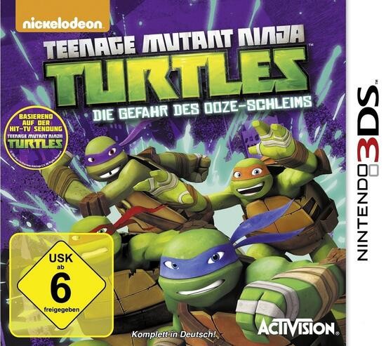 Teenage Mutant Ninja Turtles: Die Gefahr des Ooze-Schleims OVP