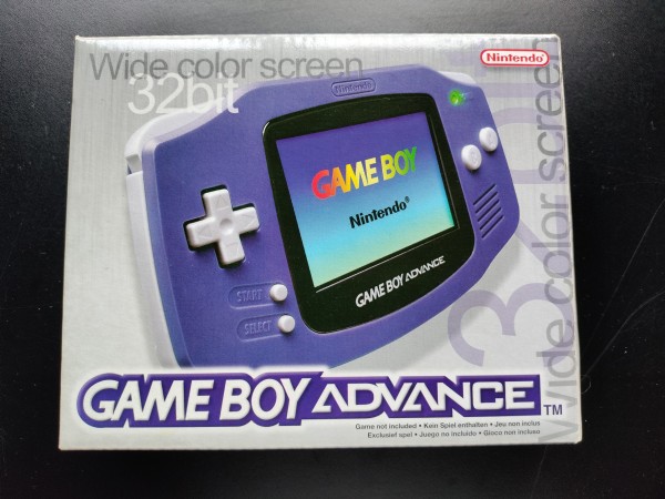 Game Boy Advance Lila OVP