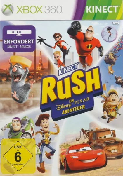 Kinect Rush: Ein Disney°Pixar Abenteuer OVP