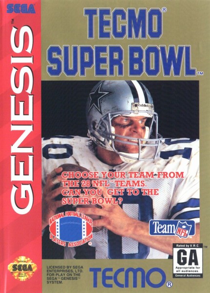 Tecmo Super Bowl US NTSC OVP