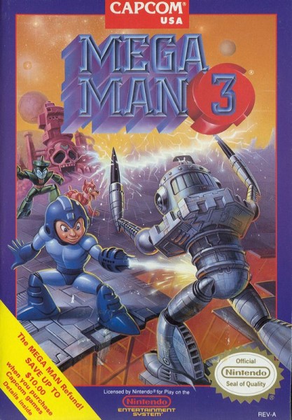 Mega Man 3 US NTSC (Budget)