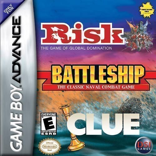 3 in 1: Risk Battleship Clue