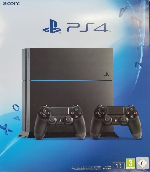 Sony PlayStation 4 Konsole Schwarz 1TB OVP