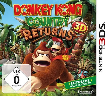 Donkey Kong Country Returns 3D OVP