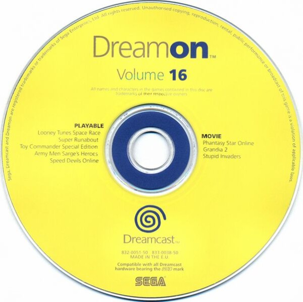 Dream On Volume 16