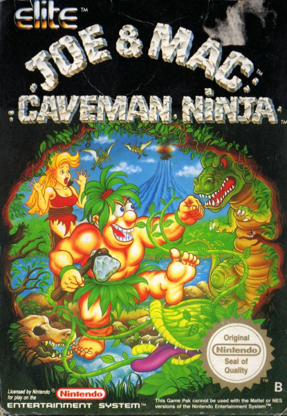 Joe & Mac: Caveman Ninja OVP