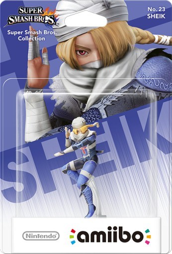 Amiibo - Sheik (Super Smash Bros. Collection No.23) OVP