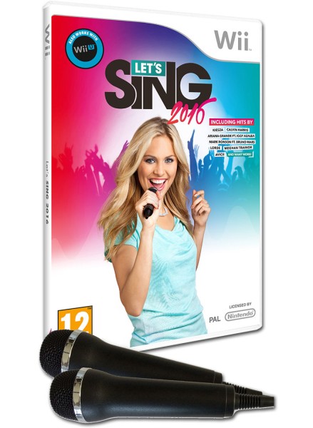 Let's Sing 2016 Bundle mit 2 Mikrofone OVP