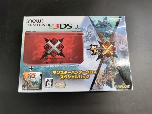 New Nintendo 3DS LL - "Monster Hunter X Red" Edition OVP