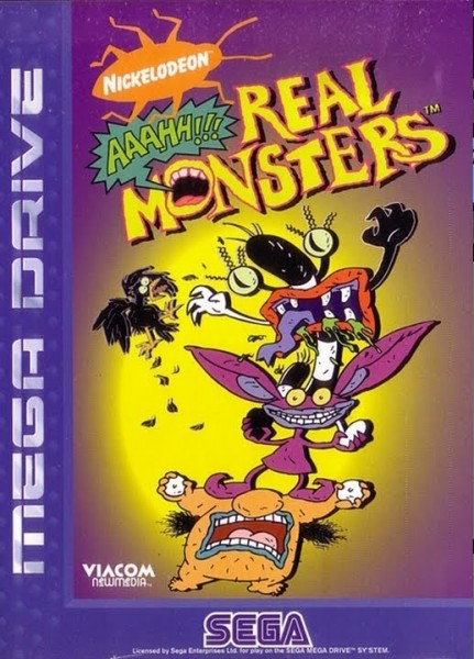 Nickelodeon's Aaahh!!! Real Monsters OVP