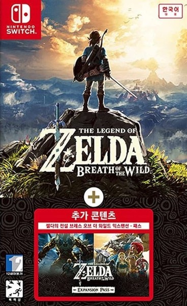 The Legend of Zelda: Breath of the Wild + Expansion Pass JP OVP *sealed*