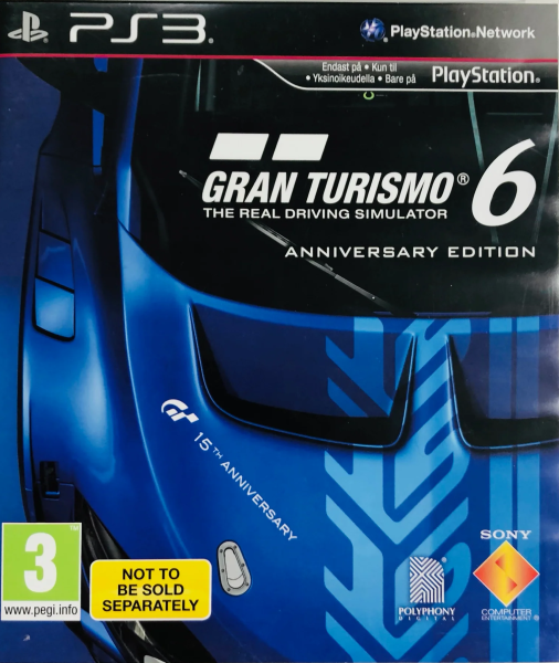 Gran Turismo 6 - Anniversary Edition OVP