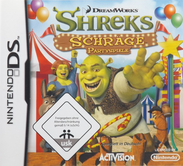 Shreks Schräge Partyspiele OVP