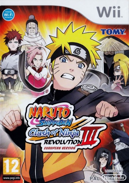 Naruto Shippuden: Clash of Ninja Revolution III - European Version OVP