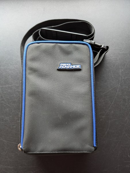 Game Boy Advance - Original Nintendo Transport Tasche Schwarz