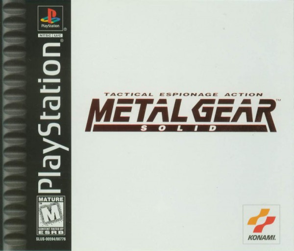 Metal Gear Solid US NTSC OVP (Budget)